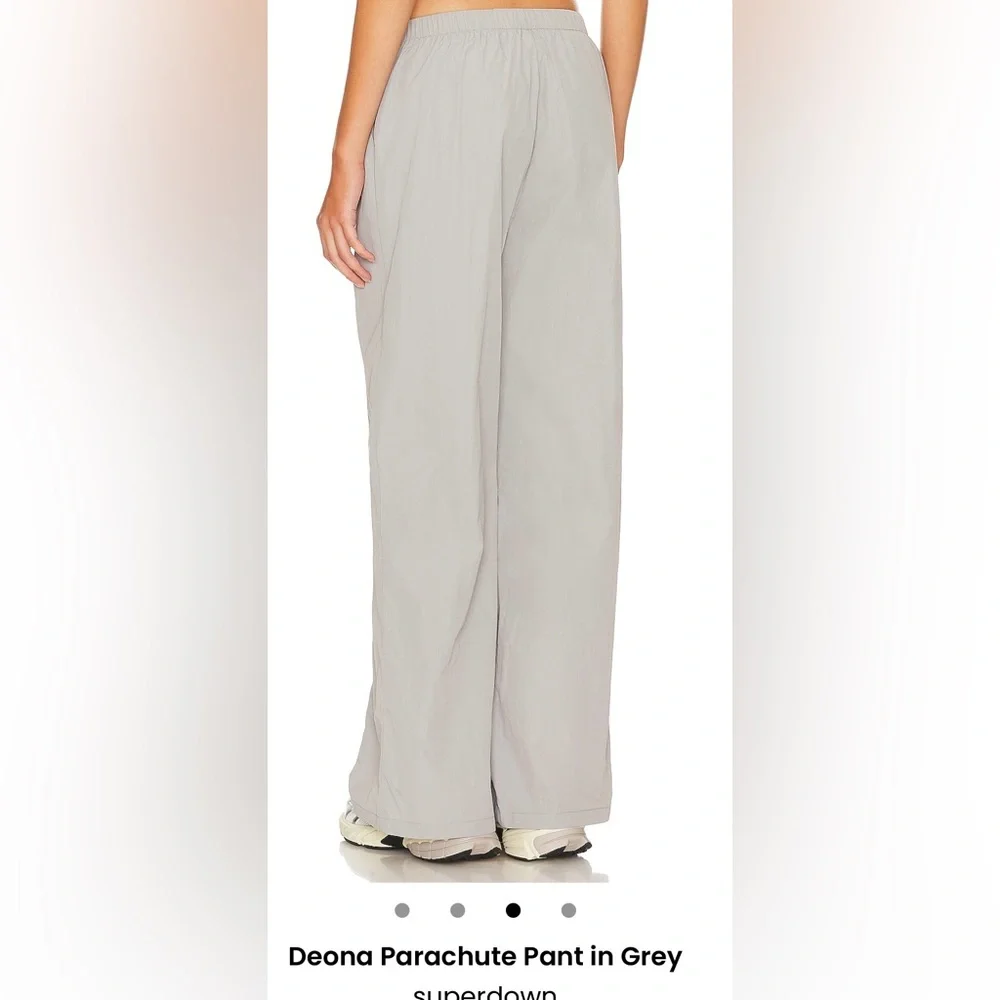 superdown Deona Parachute Track Pants in Grey - Picture 2 of 4